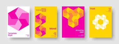 Geometrik Flyer Tasarımı. Soyut Banner Düzeni. Modern Broşür Şablonu. Rapor verin. Geçmişi. Poster. İş sunumu. Kitap kapağı. Broşür. Dergi. Not defteri. Marka Kimliği. Haber bülteni