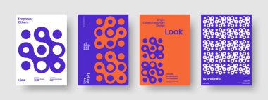 Geometrik İş Sunum Şablonu. İzole Flyer Tasarımı. Yaratıcı Arkaplan Düzeni. Pankart. Kitap kapağı. Rapor verin. Poster. Broşür. Marka Kimliği. Haber bülteni. Katalog. Not defteri. Broşür