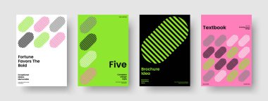 İzole Broşür Tasarımı. Modern İş Sunumu Mizanpajı. Yaratıcı Arkaplan Şablonu. Kitap kapağı. Poster. El ilanı. Rapor verin. Pankart. Broşür. Reklamcılık. Not defteri. Broşür. Dergi