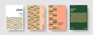 Yaratıcı Sancak Şablonu. Geometrik İş Sunumu Tasarımı. İzole Rapor Düzeni. Kitap kapağı. Poster. Broşür. Geçmişi. El ilanı. Haber bülteni. Katalog. Not defteri. Günlük. Marka Kimliği