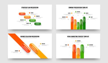 Modern Fırlatma Dört Beş İki Üç Seçenek Diyagramı Sunum Düzeni Vektör İllüstrasyon Koleksiyonu. Finansal Hava Durumu 4523 Adım Bilgisel Çerçeve Tasarımı Ayarları.
