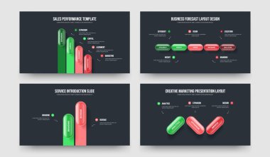 Modern Plan Dört Beş İki Üç Basamaklı Bilgi Şablonu Vektör Resimleme Koleksiyonu. Şirket Genel Görünümü 4523 Seçenek Diyagramı Sunum Düzeni Paketi.