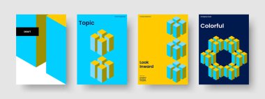 Yaratıcı Rapor Tasarımı. Modern Banner Şablonu. İzole edilmiş arka plan düzeni. El ilanı. İş sunumu. Poster. Broşür. Kitap kapağı. Katalog. Haber bülteni. Dergi. Portföy. Broşür. Günlük