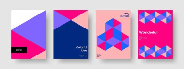 Yaratıcı Sancak Düzeni. Modern Flyer Design. İzole Kitap Kapağı Şablonu. İş sunumu. Poster. Rapor verin. Geçmişi. Broşür. Not defteri. Katalog. El ilanı. Dergi. Reklamcılık. Broşür