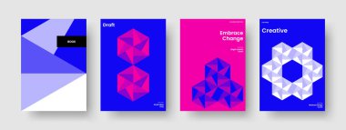 İzole edilmiş arka plan düzeni. Geometrik Rapor Tasarımı. Modern Flyer Şablonu. Kitap kapağı. Broşür. Pankart. İş sunumu. Poster. Not defteri. Dergi. Broşür. El ilanı. Günlük. Broşür