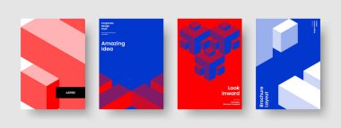 Modern Kitap Kapağı Şablonu. İzole Flyer Tasarımı. Geometrik Poster Düzeni. Rapor verin. Pankart. İş sunumu. Geçmişi. Broşür. El ilanı. Portföy. Katalog. Not defteri. Reklamcılık. Broşür