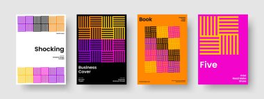 Geometrik Kitap Kapağı Şablonu. Modern Flyer Design. Soyut Broşür Düzeni. İş sunumu. Geçmişi. Rapor verin. Poster. Pankart. El ilanı. Broşür. Portföy. Dergi. Haber bülteni. Not Defteri