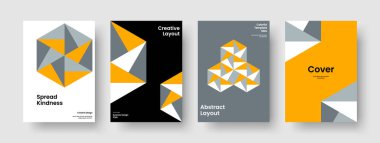 Geometrik Broşür Tasarımı. Modern Haber Düzeni. İzole edilmiş Arkaplan Şablonu. El ilanı. Poster. Kitap kapağı. Pankart. İş sunumu. Haber bülteni. Portföy. Reklamcılık. Not defteri. Günlük