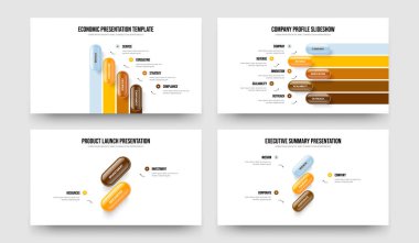 Pazarlama Gözden Geçirmesi 4-5-2-3 Element Diyagramı Slayt Gösterisi Tasarım Vektörü İllüstrasyonu. Büyüme Danışmanlığı 4523 Adım Bilgisel Sunum Düzeni Koleksiyonu.