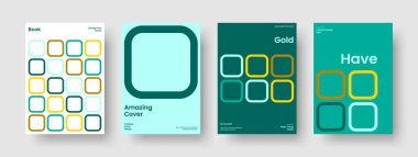 Geometrik Rapor Şablonu. İzole edilmiş Banner Planı. Yaratıcı Kitap Kapağı Tasarımı. El ilanı. Broşür. Poster. Geçmişi. İş sunumu. Günlük. Marka Kimliği. Haber bülteni. Broşür. Broşür