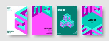 Modern Broşür Tasarımı. Geometrik Sancak Düzeni. İzole Kitap Kapağı Şablonu. El ilanı. Poster. Rapor verin. İş sunumu. Geçmişi. Reklamcılık. Broşür. Broşür. Marka Kimliği. El ilanı