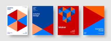 Soyut Sancak Tasarımı. Geometrik İş Sunum Şablonu. İzole Broşür Planı. Kitap kapağı. Rapor verin. Geçmişi. Poster. El ilanı. El ilanı. Dergi. Marka Kimliği. Broşür. Günlük