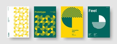 Geometrik Rapor Tasarımı. İzole Broşür Şablonu. Soyut Banner Düzeni. El ilanı. Poster. İş sunumu. Geçmişi. Kitap kapağı. Katalog. Dergi. Not defteri. Haber bülteni. Günlük. El ilanı