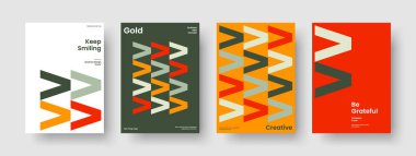 Geometrik Flyer Tasarımı. Yaratıcı Broşür Şablonu. İzole Kitap Kapağı Düzeni. Poster. Pankart. Geçmişi. Rapor verin. İş sunumu. Not defteri. Portföy. Broşür. Dergi. Katalog