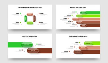 Yaratıcı Planlama 4523 Adım Diyagram Slayt Gösterisi Tasarım Paketi. Hizmet Raporu Dört Beş İki Üç Seçenek Bilgi Çerçeve Şablonu Vektör Resimleme Koleksiyonu.