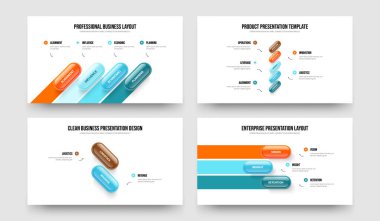 Pazarlama Planlama 4-5-2-3 Element Infographic Frame Vektör Çizim Paketi. Satış Göstergesi 4523 Adım Diyagram Sunum Şablonu Koleksiyonu.