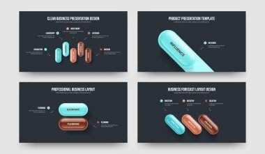 Servis Stratejisi 5 1-2-3 Seçenek Diyagramı Sunum Düzeni Vektör İllüzyonu Ayarlandı. Görsel Geliştirme 5123 Adım Bilgi Kaydırma Şablonu Koleksiyonu.