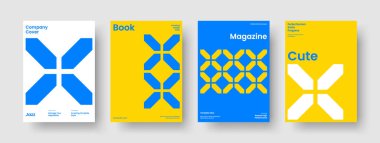 Modern İş Sunumu Tasarımı. Soyut Broşür Şablonu. Yaratıcı Sancak Düzeni. Kitap kapağı. Geçmişi. El ilanı. Rapor verin. Poster. Not defteri. Haber bülteni. Katalog. Broşür. Broşür