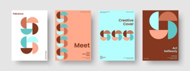 Geometrik Sancak Şablonu. Modern İş Sunumu Mizanpajı. İzole Broşür Tasarımı. Rapor verin. Kitap kapağı. El ilanı. Poster. Geçmişi. Dergi. Katalog. Marka Kimliği. El ilanı. Broşür