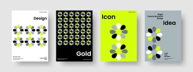 Modern Rapor Tasarımı. Soyut Arkaplan Şablonu. Yaratıcı İş Sunumu Modeli. Pankart. Poster. El ilanı. Broşür. Kitap kapağı. Marka Kimliği. Katalog. Haber bülteni. Not defteri. Portföy