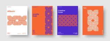 Yaratıcı Poster Şablonu. Geometrik Arkaplan Tasarımı. İzole edilmiş Flyer düzeni. Rapor verin. Kitap kapağı. İş sunumu. Broşür. Pankart. Günlük. Broşür. Reklamcılık. Not defteri. Marka Kimliği