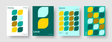 Yaratıcı İş Sunumu Tasarımı. Modern Banner Şablonu. Geometrik Flyer düzeni. Rapor verin. Kitap kapağı. Geçmişi. Broşür. Poster. El ilanı. Günlük. Dergi. Broşür. Not defteri. Haber bülteni