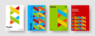 Soyut Poster Tasarımı. Modern Broşür Şablonu. Geometrik Arkaplan Düzeni. Pankart. İş sunumu. El ilanı. Rapor verin. Kitap kapağı. Günlük. Not defteri. Katalog. El ilanı. Haber bülteni. Broşür