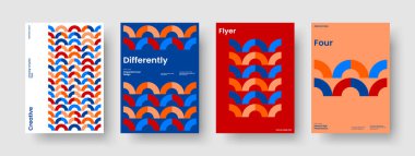 Geometrik Flyer düzeni. İzole Arkaplan Tasarımı. Soyut Banner Şablonu. Broşür. Rapor verin. Kitap kapağı. Poster. İş sunumu. Katalog. Portföy. Broşür. Broşür. Marka Kimliği