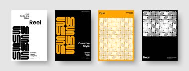 Soyut Rapor Tasarımı. Yaratıcı Flyer Şablonu. İzole Poster Düzeni. Pankart. Broşür. İş sunumu. Geçmişi. Kitap kapağı. Reklamcılık. Katalog. Broşür. Günlük. El ilanı