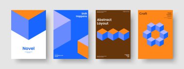 Geometrik Broşür Tasarımı. Yaratıcı Kitap Kapağı Düzeni. Soyut Flyer Şablonu. Pankart. Poster. Rapor verin. İş sunumu. Geçmişi. El ilanı. Dergi. Reklamcılık. Haber bülteni. Günlük