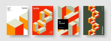 Yaratıcı İş Sunum Şablonu. İzole Rapor Düzeni. Geometrik Broşür Tasarımı. Kitap kapağı. El ilanı. Pankart. Geçmişi. Poster. El ilanı. Portföy. Not defteri. Günlük. Broşür