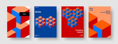 Geometrik İş Sunumu Tasarımı. Modern Haber Düzeni. Yaratıcı Poster Şablonu. Geçmişi. El ilanı. Broşür. Pankart. Kitap kapağı. Dergi. Broşür. Reklamcılık. Broşür. Marka Kimliği