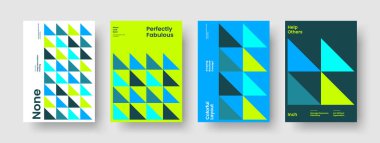 Geometrik Flyer Şablonu. Modern Poster Tasarımı. İzole edilmiş arka plan düzeni. Rapor verin. Pankart. İş sunumu. Broşür. Kitap kapağı. Marka Kimliği. Portföy. Not defteri. Reklamcılık. Broşür