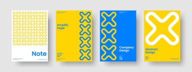 Soyut Kitap Kapağı Şablonu. İzole Poster Düzeni. Geometrik Broşür Tasarımı. İş sunumu. Rapor verin. Pankart. El ilanı. Geçmişi. Katalog. Haber bülteni. Marka Kimliği. Dergi. Portföy