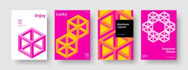 Soyut Broşür Düzeni. Yaratıcı Kitap Kapağı Şablonu. Geometrik Bayrak Tasarımı. El ilanı. Rapor verin. Geçmişi. Poster. İş sunumu. Broşür. Portföy. Günlük. Not defteri. El ilanı. Katalog