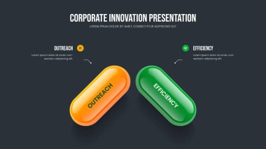 Atılgan 'ın İkinci Planı Diyagram Slayt Gösterisi Planı. Proje Genel Görünümü 2 Element Bilgi Sunumu Tasarımı. Servis Portföyü Kaydırma Şablonu Vektör ResmiComment.