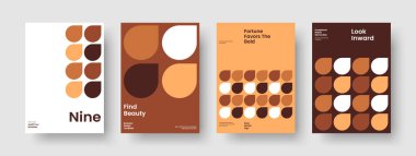 Geometrik Broşür Düzeni. Soyut İş Sunumu Tasarımı. Modern Rapor Şablonu. El ilanı. Geçmişi. Poster. Kitap kapağı. Pankart. Broşür. Broşür. Reklamcılık. Portföy. Marka Kimliği