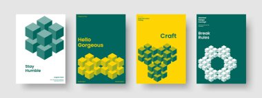 Yaratıcı Rapor Düzeni. Geometrik Arkaplan Tasarımı. İzole edilmiş Flyer Şablonu. İş sunumu. Broşür. Pankart. Poster. Kitap kapağı. Broşür. Broşür. Günlük. Dergi. El ilanı