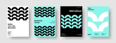 İzole Broşür Şablonu. Geometrik Poster Tasarımı. Soyut İş Sunum Düzeni. Kitap kapağı. Rapor verin. Geçmişi. Pankart. El ilanı. Günlük. Portföy. Dergi. Haber bülteni. Broşür