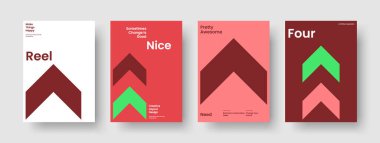 Yaratıcı Flyer Şablonu. Modern İş Sunumu Tasarımı. Geometrik Sancak Düzeni. Broşür. Geçmişi. Rapor verin. Kitap kapağı. Poster. Broşür. Marka Kimliği. Not defteri. El ilanı. Katalog