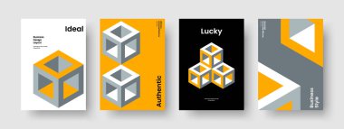 Modern Kitap Kapağı Şablonu. İzole edilmiş İş Sunumu Tasarımı. Geometrik Flyer düzeni. Rapor verin. Geçmişi. Broşür. Pankart. Poster. Portföy. El ilanı. Günlük. Marka Kimliği. Haber bülteni