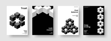 Geometrik Broşür Tasarımı. Soyut Rapor Düzeni. Yaratıcı İş Sunum Şablonu. Kitap kapağı. El ilanı. Geçmişi. Poster. Pankart. Broşür. Portföy. Günlük. Haber bülteni. Dergi
