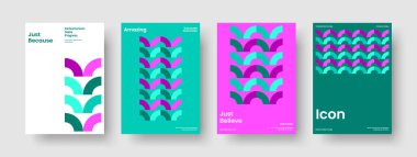 Yaratıcı Sancak Şablonu. Geometrik Rapor Düzeni. Modern İş Sunumu Tasarımı. El ilanı. Kitap kapağı. Broşür. Poster. Geçmişi. Not defteri. Reklamcılık. Broşür. Katalog. Portföy