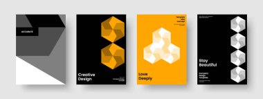 Geometrik Kitap Kapağı Tasarımı. Yaratıcı Arkaplan Düzeni. İzole Poster Şablonu. El ilanı. Broşür. İş sunumu. Rapor verin. Pankart. Broşür. Dergi. Günlük. El ilanı. Broşür
