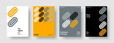 Geometrik Kitap Kapağı Tasarımı. İzole edilmiş Flyer Şablonu. Soyut Broşür Düzeni. Geçmişi. İş sunumu. Rapor verin. Poster. Pankart. Haber bülteni. Reklamcılık. Portföy. Dergi. Günlük