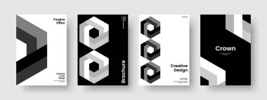 Yaratıcı Rapor Şablonu. Geometrik Poster Düzeni. Modern İş Sunumu Tasarımı. Broşür. Kitap kapağı. El ilanı. Pankart. Geçmişi. Portföy. Broşür. Marka Kimliği. Haber bülteni. Not Defteri