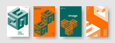 İzole Arkaplan Tasarımı. Soyut Rapor Düzeni. Geometrik Broşür Şablonu. Poster. Kitap kapağı. İş sunumu. El ilanı. Pankart. Reklamcılık. Haber bülteni. Marka Kimliği. Broşür. Dergi