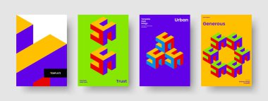 Geometrik Rapor Düzeni. Modern İş Sunumu Tasarımı. İzole Broşür Şablonu. Geçmişi. Poster. Kitap kapağı. El ilanı. Pankart. Broşür. Not defteri. Katalog. Marka Kimliği. El ilanı