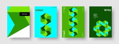 Geometrik Broşür Tasarımı. Soyut İş Sunum Şablonu. İzole edilmiş arka plan düzeni. Pankart. El ilanı. Poster. Rapor verin. Kitap kapağı. El ilanı. Marka Kimliği. Katalog. Broşür. Dergi