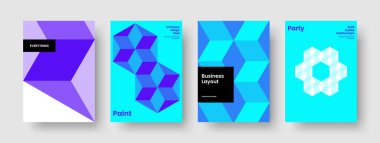 Geometrik Rapor Şablonu. Yaratıcı Sancak Düzeni. Modern Flyer Design. Poster. Geçmişi. Broşür. Kitap kapağı. İş sunumu. Reklamcılık. Marka Kimliği. Not defteri. Portföy. Haber bülteni